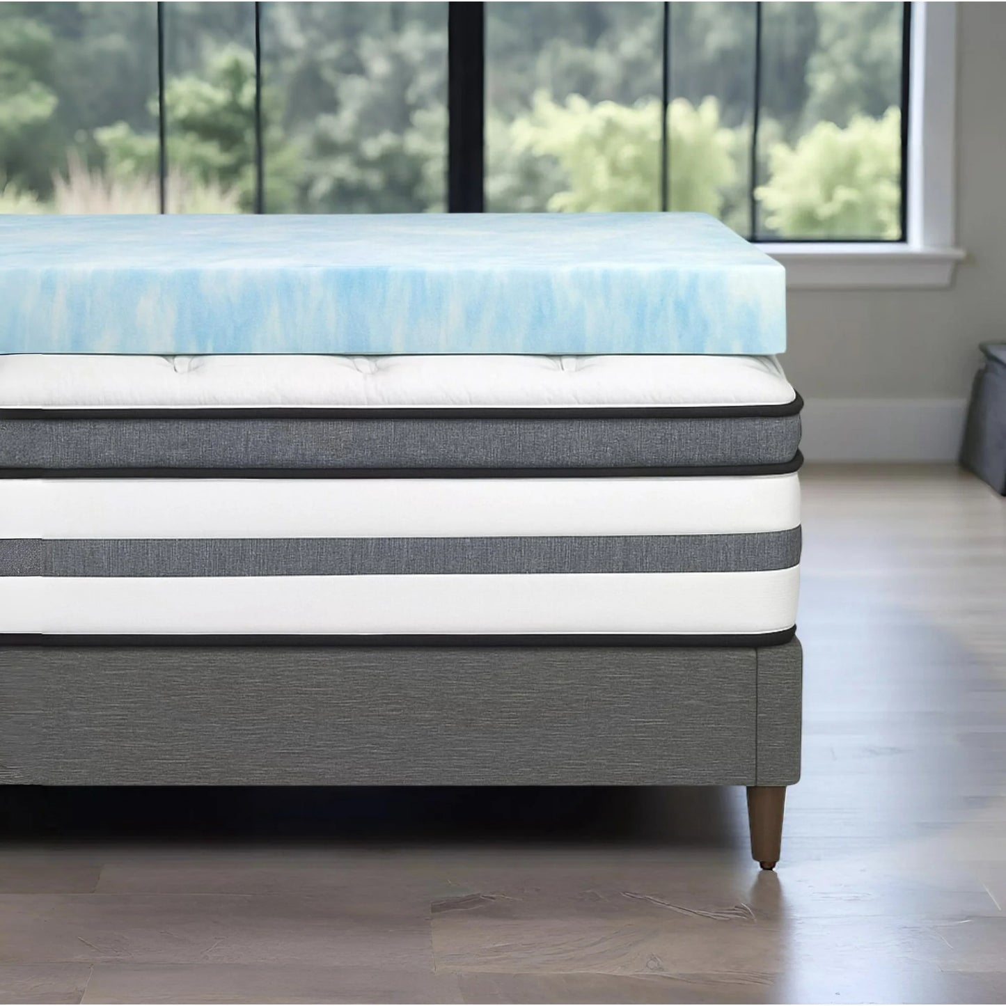 Memory Foam Mattress Topper 2.5 Inch