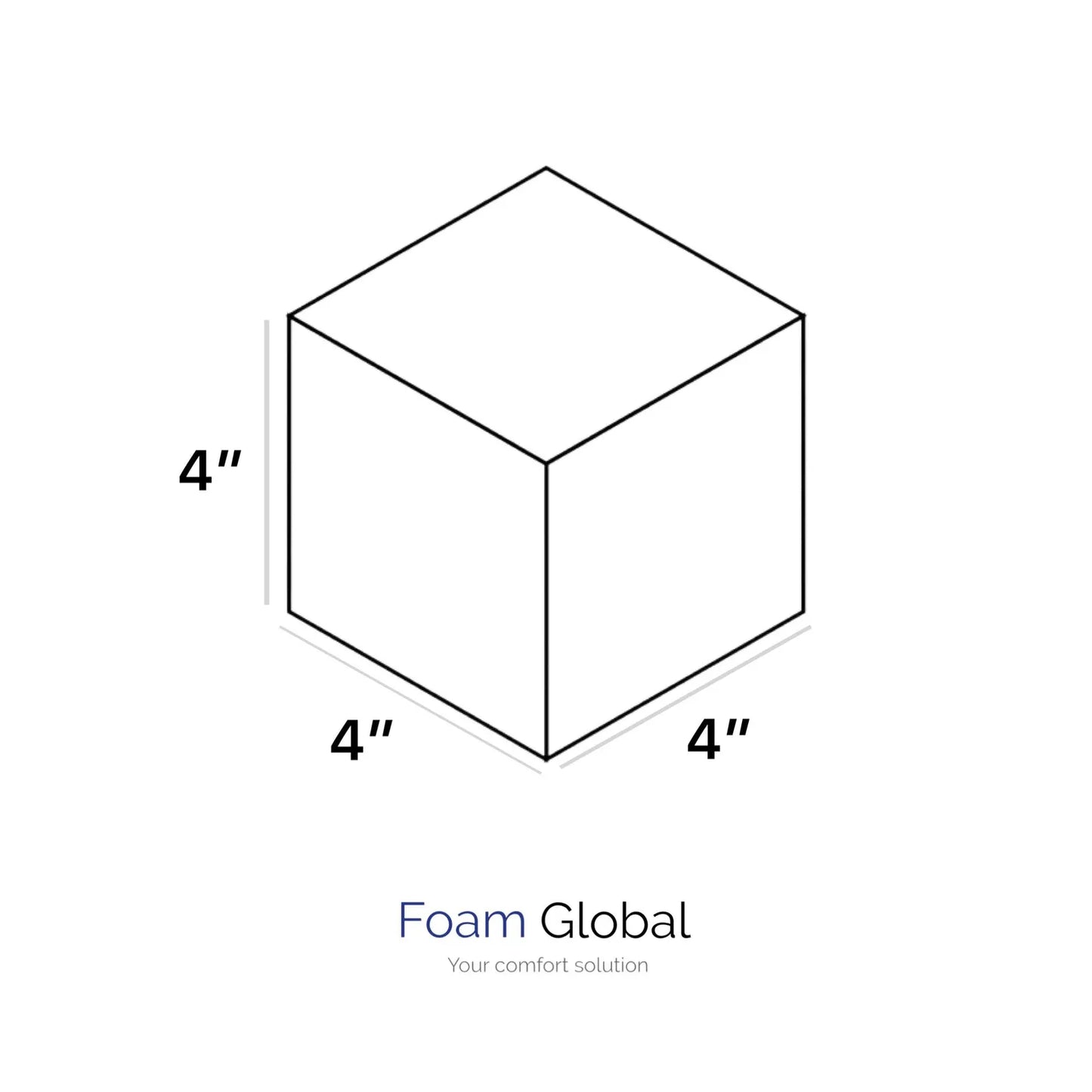 FOAM PIT CUBES 4''x 4''x 4''