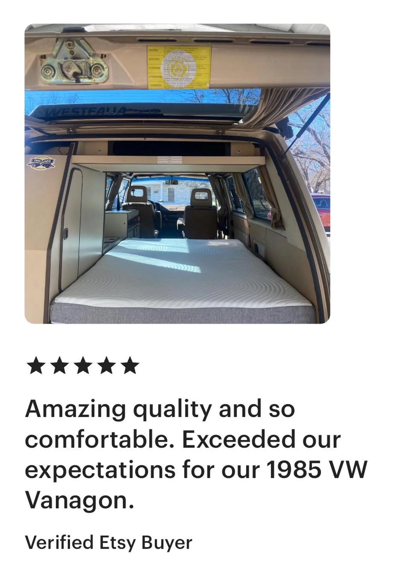 VANAGON MATTRESS
