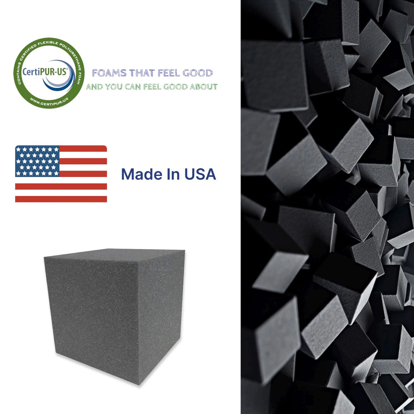 FOAM PIT CUBES 4''x 4''x 4''