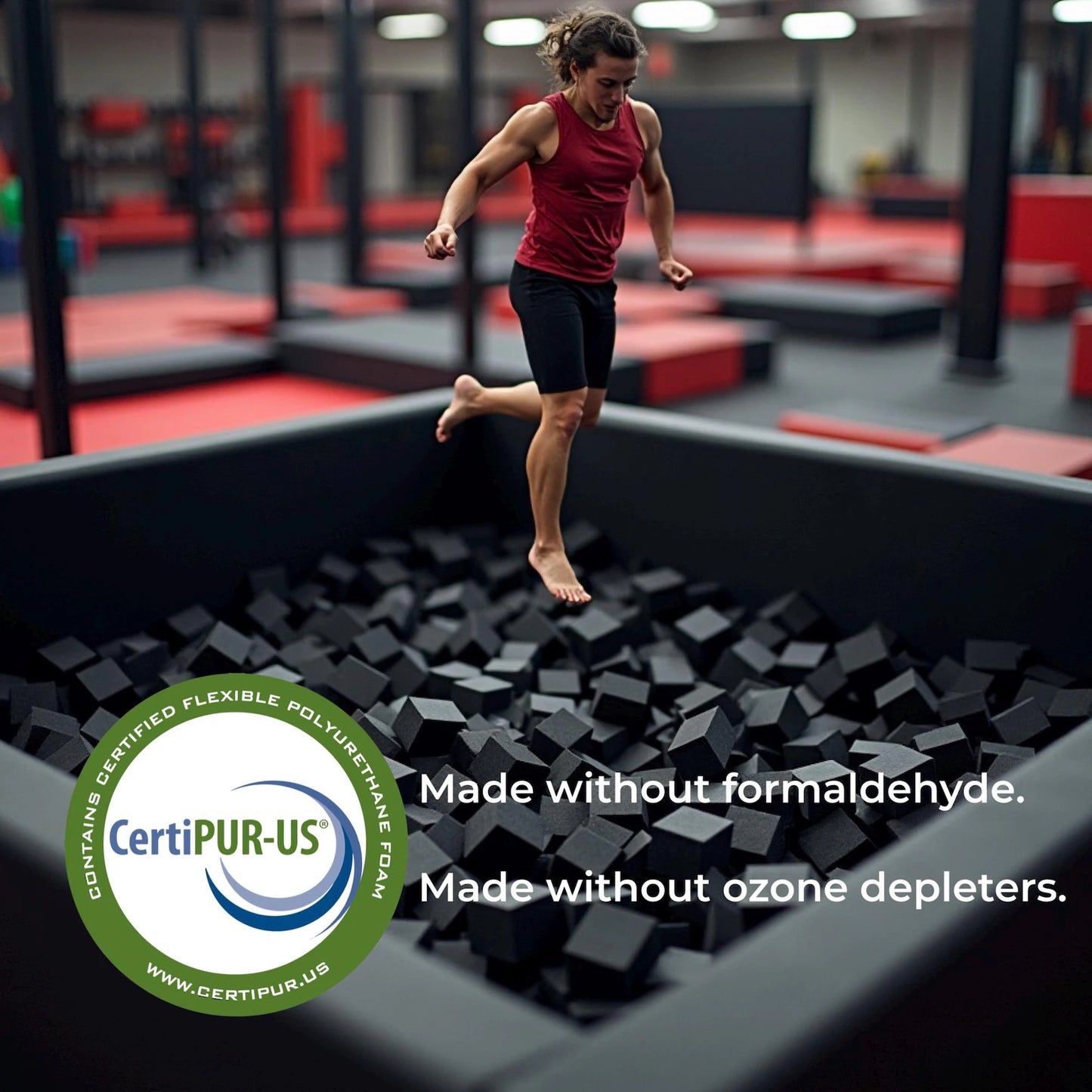 FOAM PIT CUBES 6''x 6''x 6''